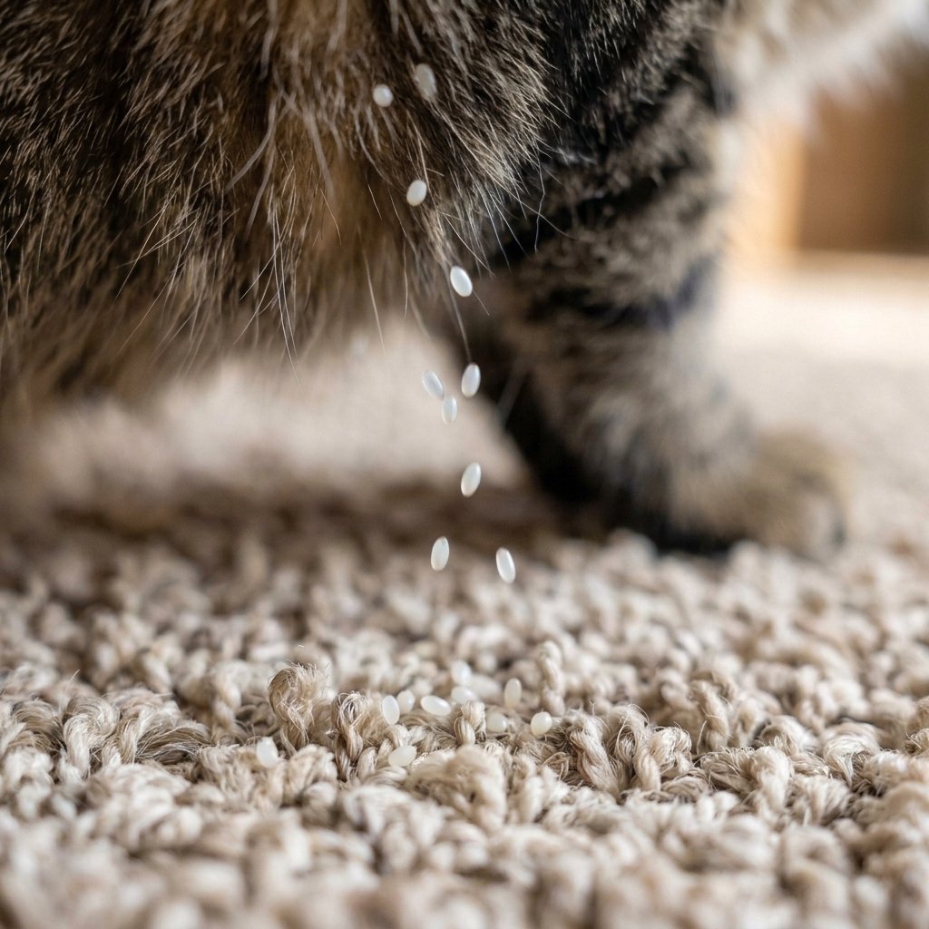 Kutu merebak di sofa dan karpet