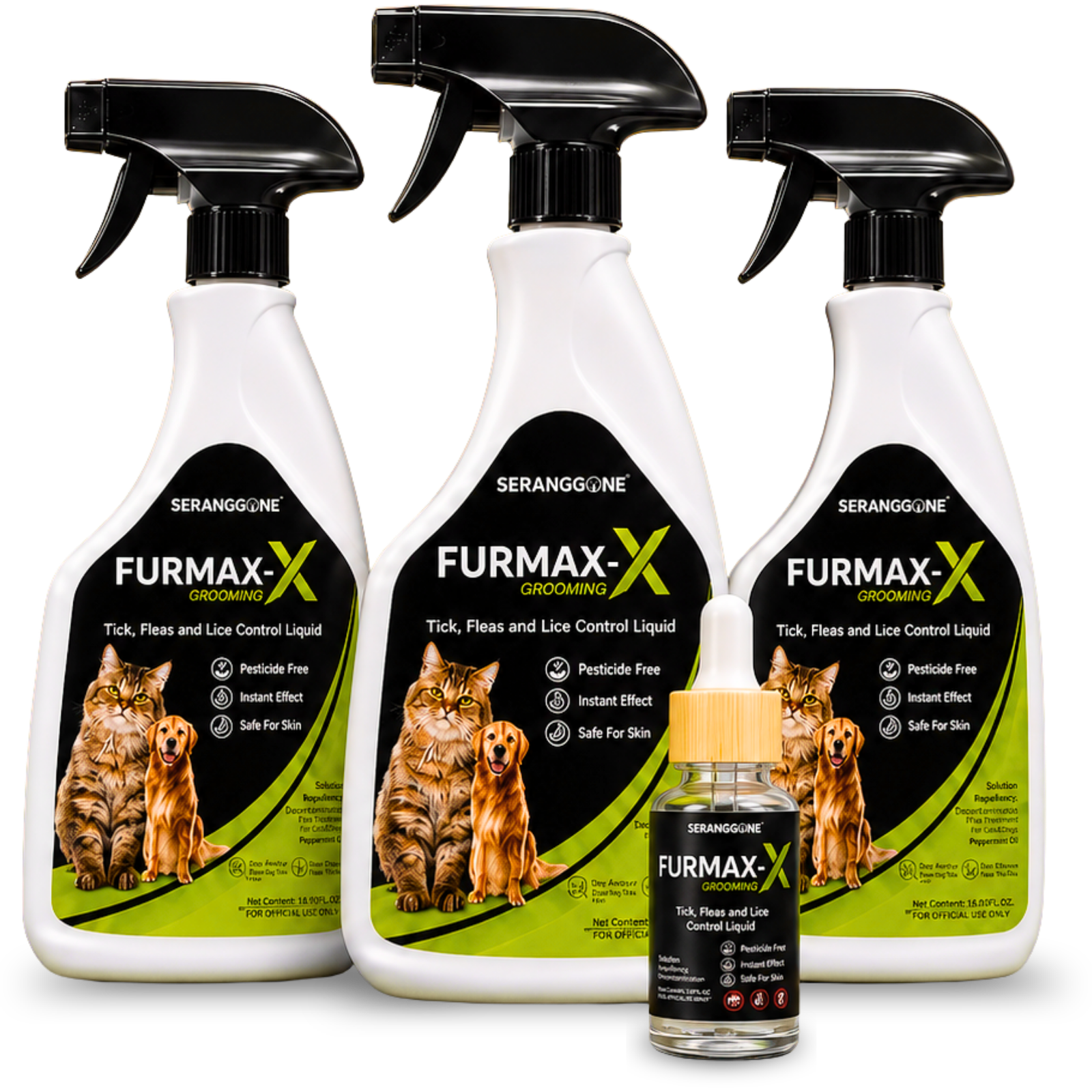 Spray kutu kucing berkuasa tinggi