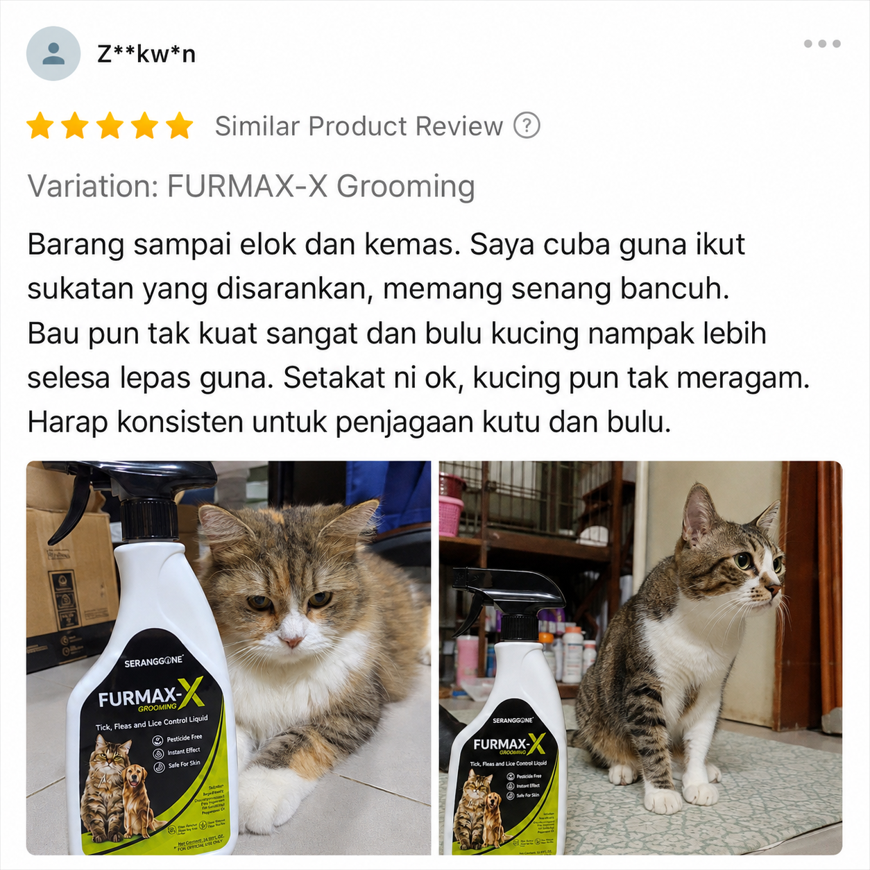 Testimoni pelanggan 1